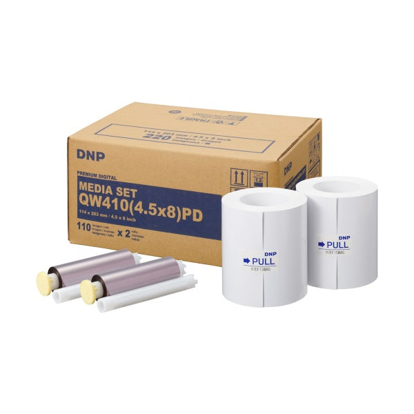 DNP carta per stampante QW410 11x20 PD 220 stampe DNP carta per stampante QW410 11x20 PD 220 stampe